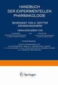 Schlossberger / Hildebrandt / Gunn |  Handbuch der Experimentellen Pharmakologie ¿ Ergänzungswerk | Buch |  Sack Fachmedien