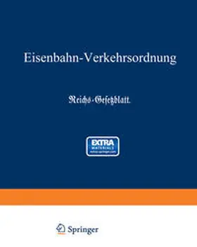 Eisenbahn-Verkehrsordnung | E-Book | www.sack.de
