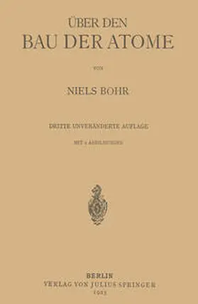 Bohr | Über den Bau der Atome | E-Book | sack.de
