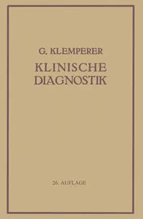 Klemperer |  Grundriss Der Klinischen Diagnostik | eBook | Sack Fachmedien
