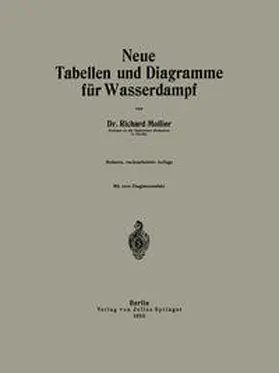 Mollier / Foerster / Wilmanns |  Neue Tabellen und Diagramme für Wasserdampf | eBook | Sack Fachmedien