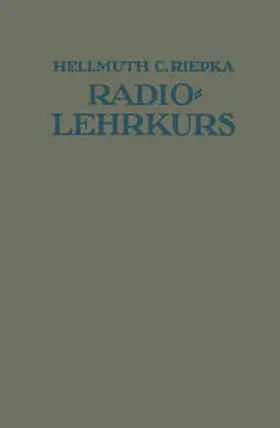 Riepka |  Lehrkurs für Radio-Amateure | eBook | Sack Fachmedien