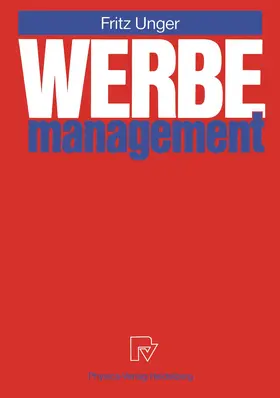 Unger |  Werbemanagement | Buch |  Sack Fachmedien
