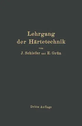 Schiefer | Lehrgang der Härtetechnik | E-Book | www.sack.de