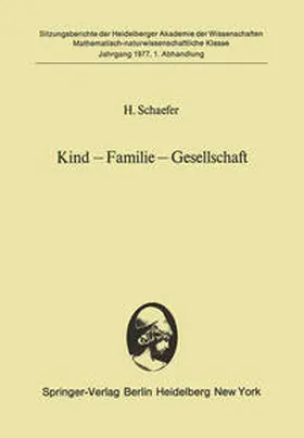 Schaefer |  Kind — Familie — Gesellschaft | eBook | Sack Fachmedien