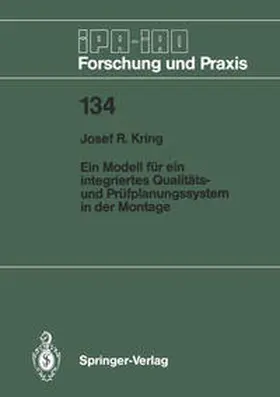 Kring | Ein Modell für ein integriertes Qualitäts- und Prüfplanungssystem in der Montage | E-Book | www.sack.de