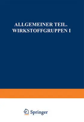 List / Hörhammer |  Allgemeiner Teil. Wirkstoffgruppen I | eBook | Sack Fachmedien