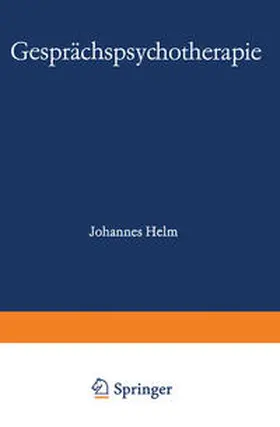 Helm |  Gesprächspsychotherapie | eBook | Sack Fachmedien