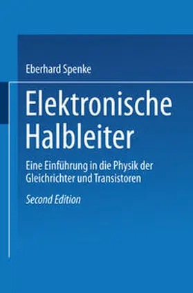 Spenke |  Elektronische Halbleiter | eBook | Sack Fachmedien