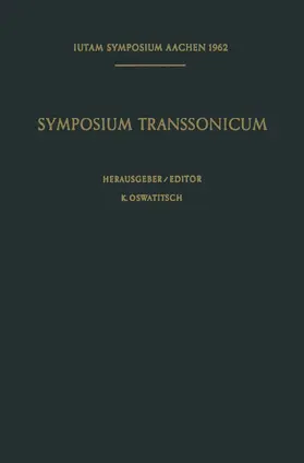 Oswatitsch |  Symposium Transsonicum / Symposium Transsonicum | Buch |  Sack Fachmedien