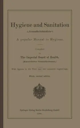  Hygiene and Sanitation ("Gesundheitsbüchlein") | Buch |  Sack Fachmedien