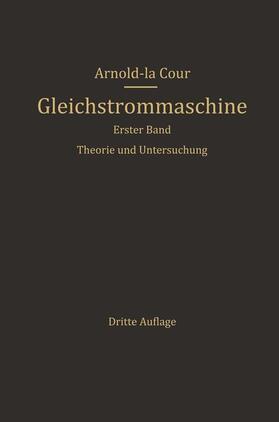 La Cour | Die Gleichstrommaschine | Buch | 978-3-642-48521-3 | sack.de
