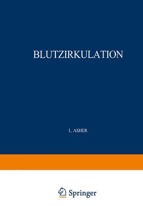 Bethe | Blutzirkulation. 2 Teile. 1926/27 | Buch | 978-3-642-48525-1 | sack.de