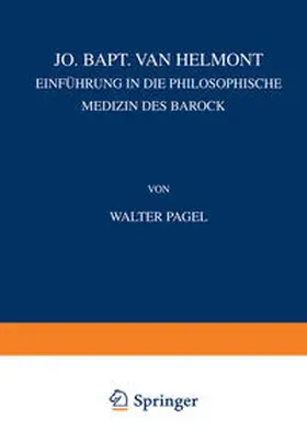 Pagel | Jo. Bapt. van Helmont | E-Book | www.sack.de