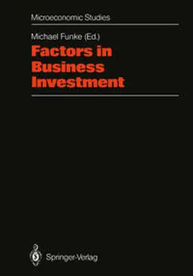 Funke |  Factors in Business Investment | eBook | Sack Fachmedien