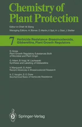  Herbicide Resistance - Brassinosteroids, Gibberellins, Plant Growth Regulators | Buch |  Sack Fachmedien