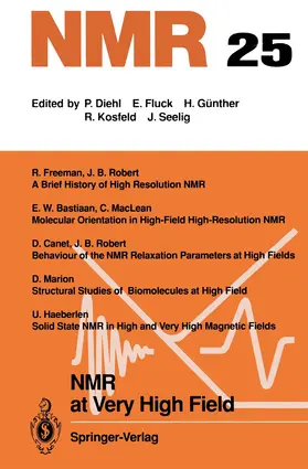  NMR at Very High Field | Buch |  Sack Fachmedien