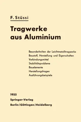 Stüssi |  Tragwerke aus Aluminium | Buch |  Sack Fachmedien