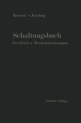 Kosack |  Schaltungsbuch für Gleich- und Wechselstromanlagen | Buch |  Sack Fachmedien