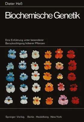 Heß | Biochemische Genetik | Buch | 978-3-642-49095-8 | www.sack.de