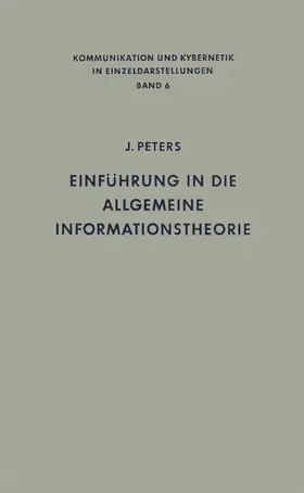 Peters |  Einführung in die allgemeine Informationstheorie | Buch |  Sack Fachmedien
