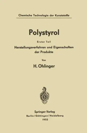 Ohlinger | Polystyrol | Buch | 978-3-642-49107-8 | www.sack.de