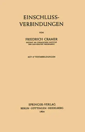 Cramer | Einschlussverbindungen | E-Book | www.sack.de