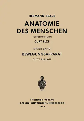 Braus / Elze |  Bewegungsapparat | Buch |  Sack Fachmedien
