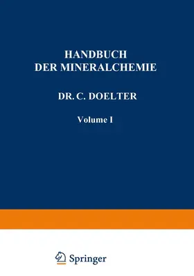 Doelter |  Silicate dreiwertiger Metalle | Buch |  Sack Fachmedien