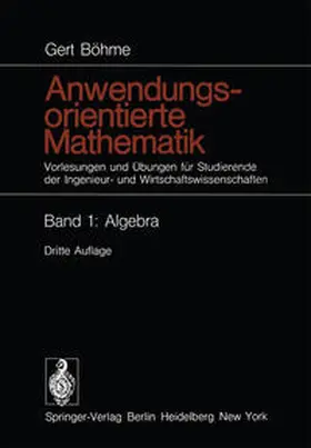 Böhme |  Anwendungsorientierte Mathematik | eBook | Sack Fachmedien