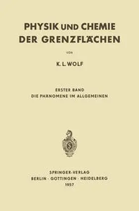 Wolf |  Physik und Chemie der Grenzflächen | eBook | Sack Fachmedien