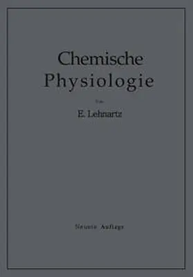Lehnartz |  Einführung in die Chemische Physiologie | eBook | Sack Fachmedien