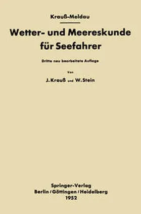 Kraus-Meldau / Stein |  Wetter- und Meereskunde für Seefahrer | eBook | Sack Fachmedien