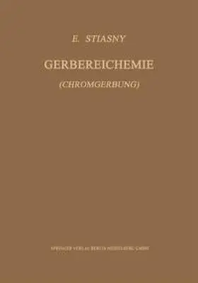 Stiasny | Gerbereichemie | E-Book | www.sack.de