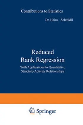 Schmidli |  Reduced Rank Regression | eBook | Sack Fachmedien
