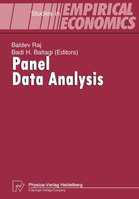 Raj / Baltagi | Panel Data Analysis | Buch | 978-3-642-50129-6 | sack.de