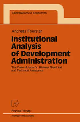 Foerster |  Institutional Analysis of Development Administration | eBook | Sack Fachmedien
