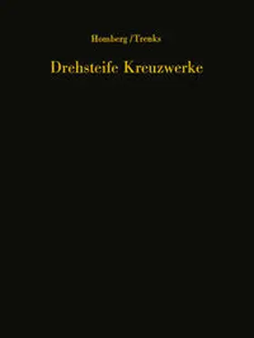 Homberg / Trenks |  Drehsteife Kreuzwerke | eBook | Sack Fachmedien