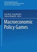 Riedl / Winckler / Wörgötter |  Macroeconomic Policy Games | Buch |  Sack Fachmedien