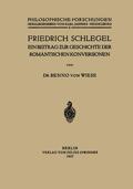Wiese |  Friedrich Schlegel | Buch |  Sack Fachmedien