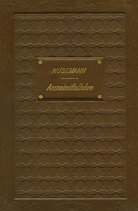 Husemann | Handbuch der Arzneimittellehre | Buch | sack.de