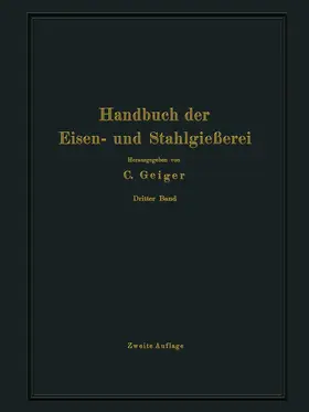 Bauer / Beck / Buzek |  Handbuch der Eisen- und Stahlgießerei | Buch |  Sack Fachmedien