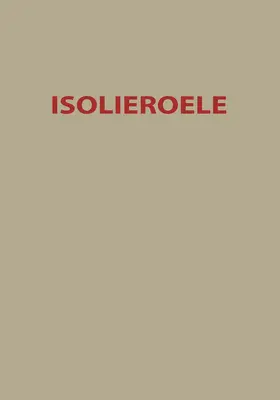 Alber / Stäger / Anderson |  Isolieroele | Buch |  Sack Fachmedien