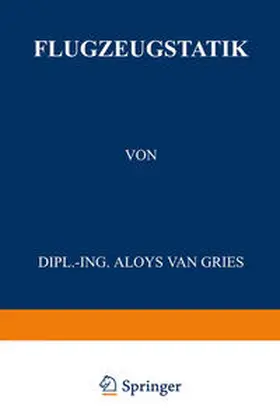 Gries |  Flugzeugstatik | eBook | Sack Fachmedien