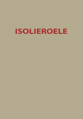 Alber / Anderson / Stäger |  Isolieroele | eBook | Sack Fachmedien