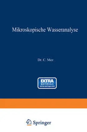 Mez |  Mikroskopische Wasseranalyse | eBook | Sack Fachmedien