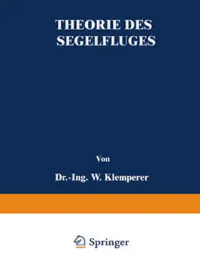 Klemperer |  Theorie des Segelfluges | eBook | Sack Fachmedien
