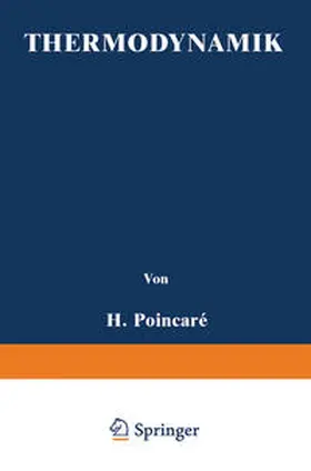 Poincaré / Blondin / Jaeger |  Thermodynamik | eBook | Sack Fachmedien