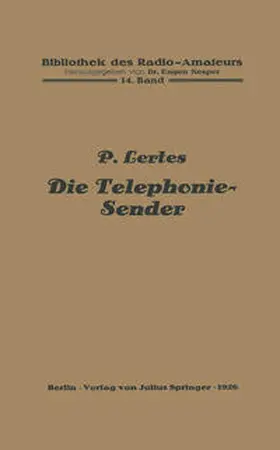 Lertes | Die Telephonie-Sender | E-Book | www.sack.de