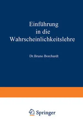Borchardt |  Einführung in die Wahrscheinlichkeitslehre | eBook | Sack Fachmedien